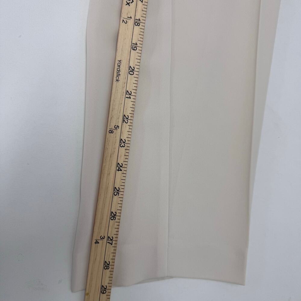 NWT Marina Rinaldi High Waist Slim Pant White/Ivory sz 16 Neutral Capsule Office - Picture 6 of 9